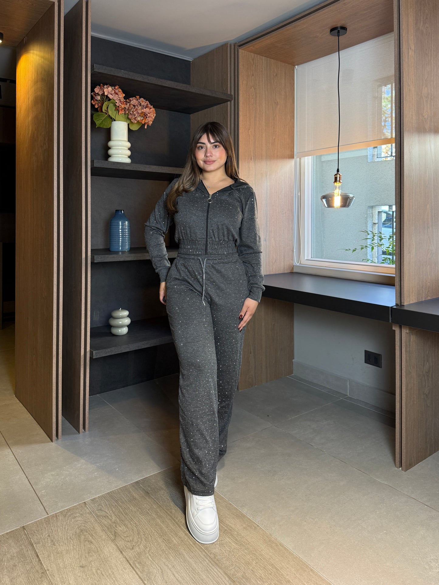 W5102 (L3) | Conjunto Brillos Pretina Ancha | HxH