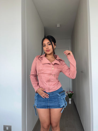 W708 (U4) | Chaqueta Gamuza | HXH | Venta Por Mayor