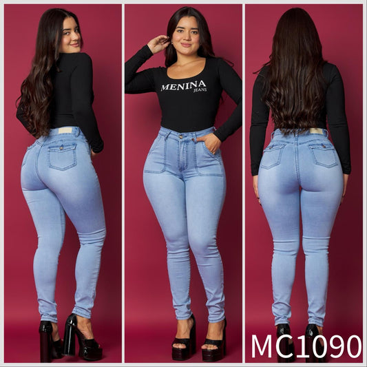 MC1090 (C7) | Skinny Celeste | Venta Por Mayor