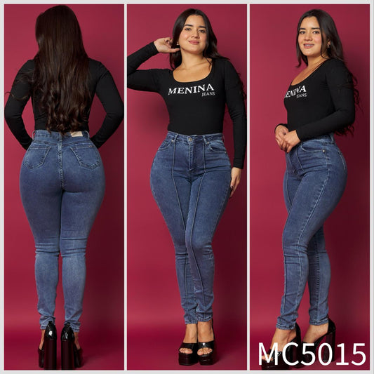 MC5015 (I3) | Skinny Azul Lineal | Venta Por Mayor