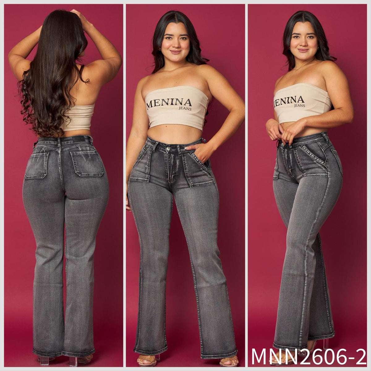 N2606-2 (T5) | Recto Gris | Venta Por Mayor