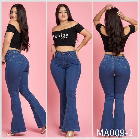 Flare Azul | A009-2 (G1) | Menina | Venta Por Mayor